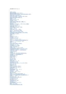 AutoCAD中英文對照表