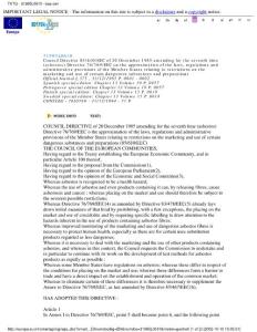 85-610-EEC (asbestos)