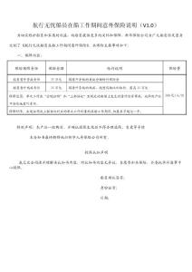 自愿保險認知書