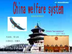 China welfare system