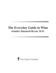 Everyday Guide to Wine Guidebook
