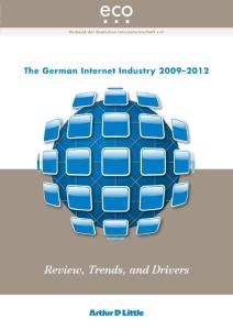 The German Internet Industry 2009-2012