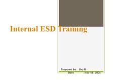 [生產/經營管理]Internal ESD training