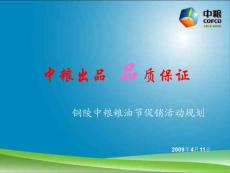 铜陵中粮粮油节促销活动规划