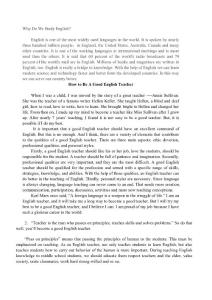 How_to_Be_A_Good_English_Teacher