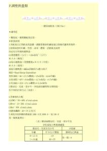 調(diào)整熱量類