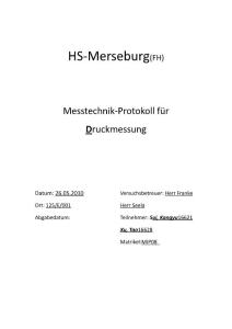 壓力傳感器 Drucksensoren