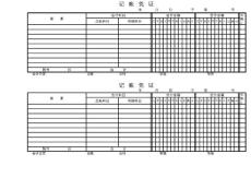 会计记账凭证样本