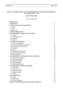 標(biāo)準(zhǔn)_CAC_RCP 46-(1999) Code Of Hygienic Practice For Refrigerated Packaged Foods With Extended Shelf Life