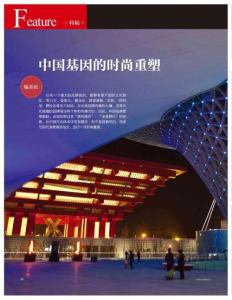 中国基因的时尚重塑《销售与市场》管理版2013年6月