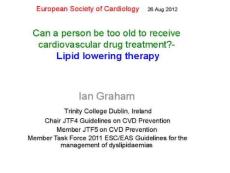 Lipid lowering in older people