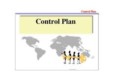 control plan 控制計(jì)劃基礎(chǔ)