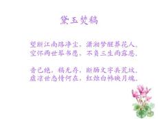 紅樓夢詩集（1-10）