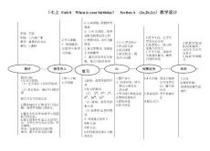 新目标七上 Unit 8 EEPO 要素组合方式教学设计
