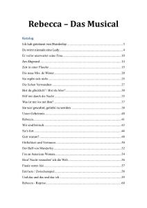 德語音樂劇Rebecca劇本