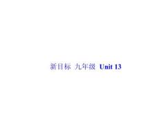 廣東省珠海九中九年級(jí)英語(yǔ)《Unit 13 Rainy days make me sad-Self check》課件
