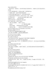 情態(tài)動(dòng)詞