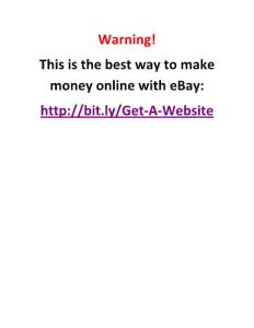 易趣賺錢 英文版