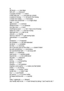 托福教程—2010托福聽力部分替換詞匯