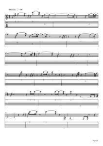 洛奇人偶師房間樂譜