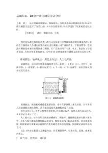 20多種液位測量方法分析
