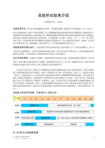 高能所試驗束介紹