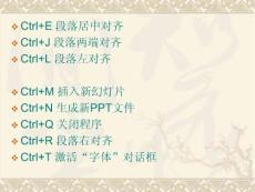 PPT常用快捷鍵