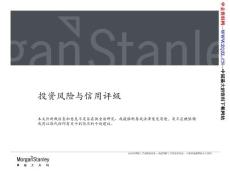 摩根士丹利投資風(fēng)險(xiǎn)與信用評級（PDF 22頁）