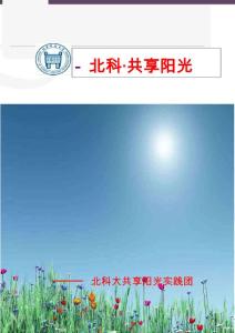 共享阳光实践团实践报告