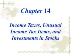 外國會計選讀chapter14