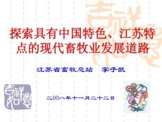 探索具有中國特色[整理版]