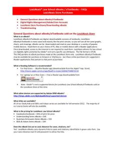 LexisNexis Store Purchases