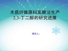 木质纤维素原料发酵法生产2，,3丁二醇的研究进展