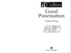 Good Punctuation 英語標點符號 英文版