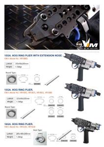 vim air and manual hog ring