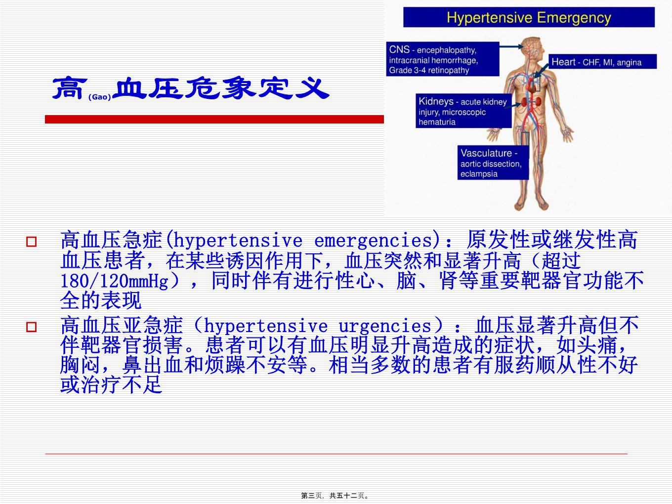 高血压急症最新ppt课件