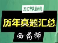 执业西药师考试历年真题汇总